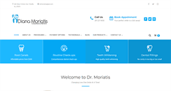 Desktop Screenshot of drmoriatis.com